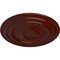 Ekena Millwork Giana Ceiling Medallion (Fits Canopies up to 7 7/8"), 32 5/8"OD x 1 1/2"P, Brushed Mahogany CM32GIBMF - alternate 2
